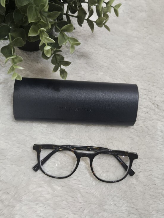 Warby Parker Accessories - Warby Parker Brown Whiskey Tortoise Unisex Classic Round Acetate Glasses w Case